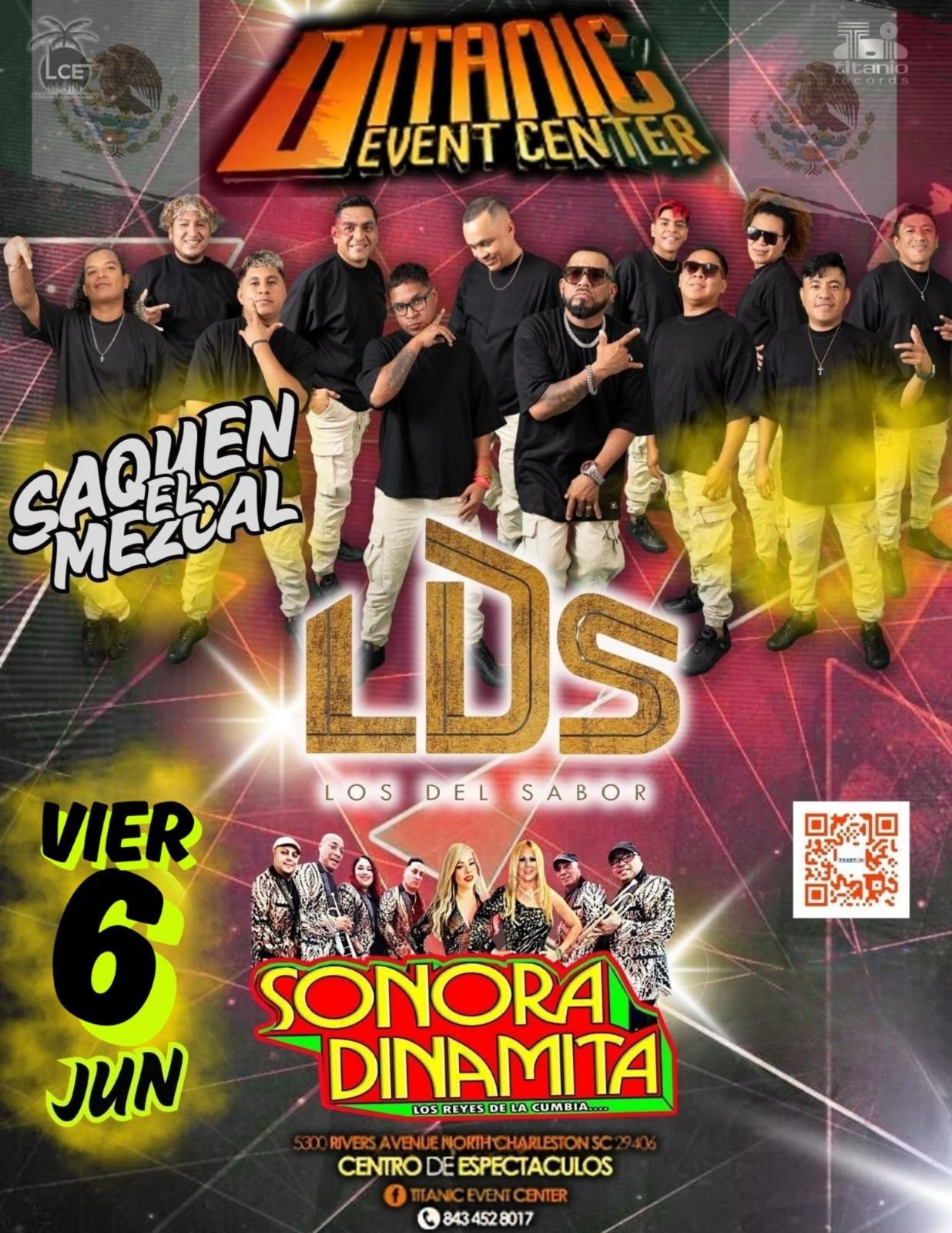 Buy tickets for LDS LOS DEL SABOR, SONORA DINAMITA LDS LOS DEL SABOR, SONORA DINAMITA
