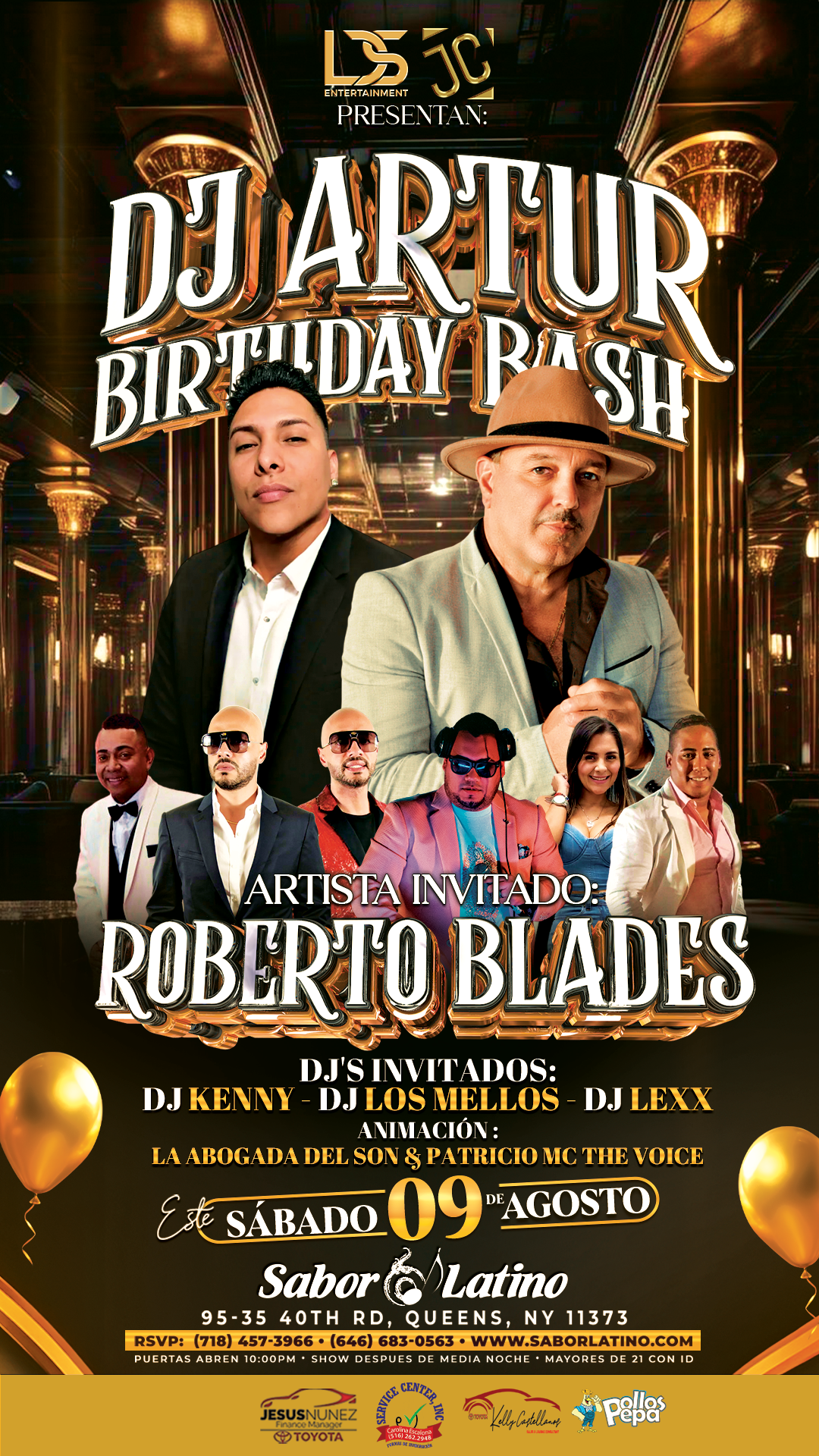 ROBERTO BLADES EN NEW YORK !!