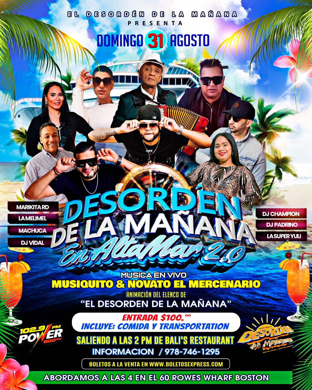 DESORDEN DE LA MAÑANA EN ALTA MAR 2.0