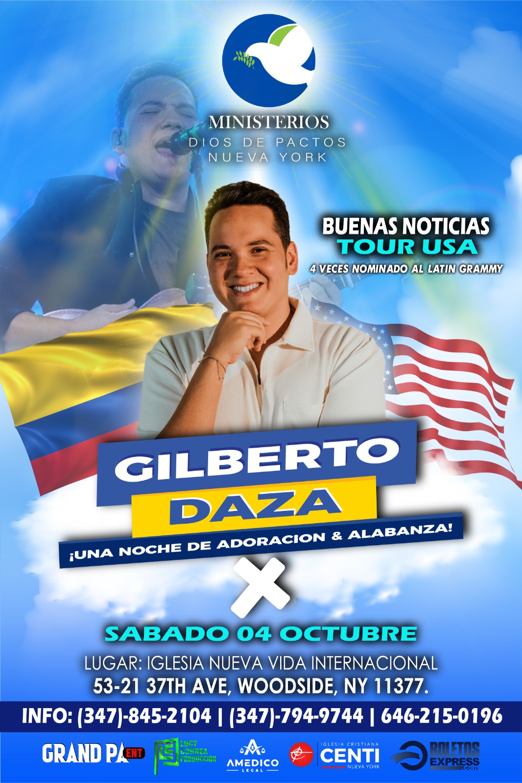 Buy tickets for GILBERTO DAZA EN NEW YORK GILBERTO DAZA EN NEW YORK